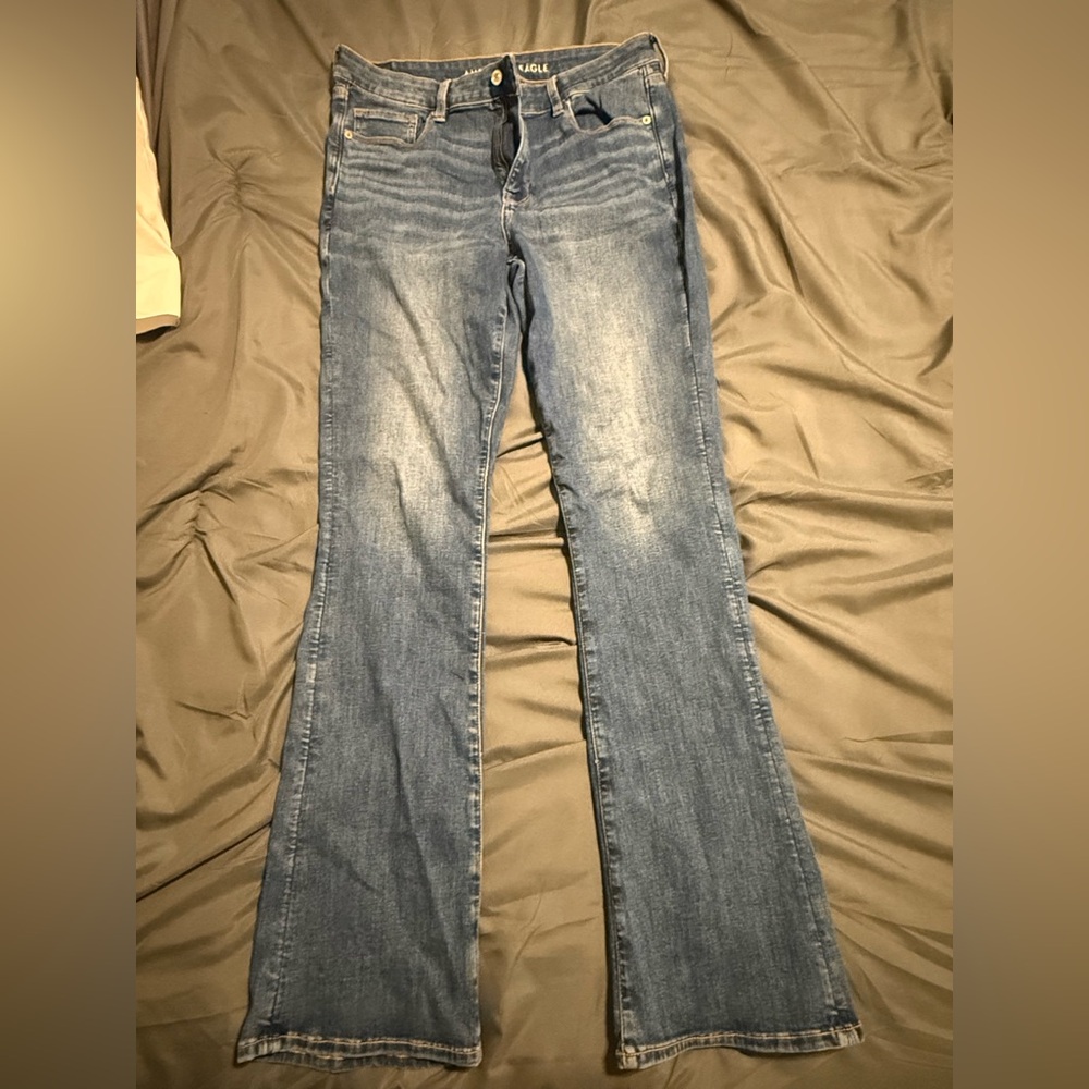 American Eagle Outfitters Blue Bootcut Jeans
